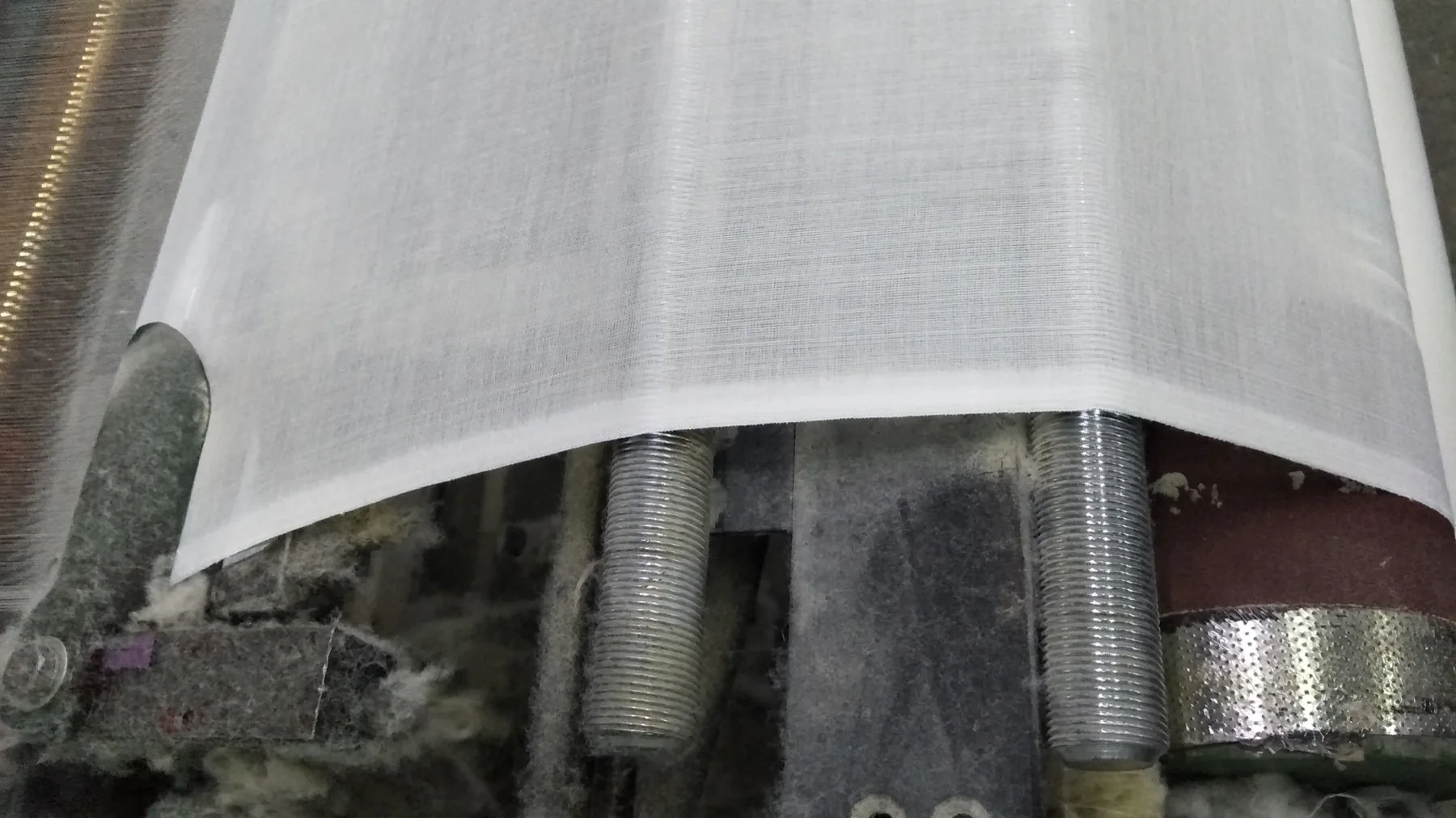 MG768 woven fabric selvage detail